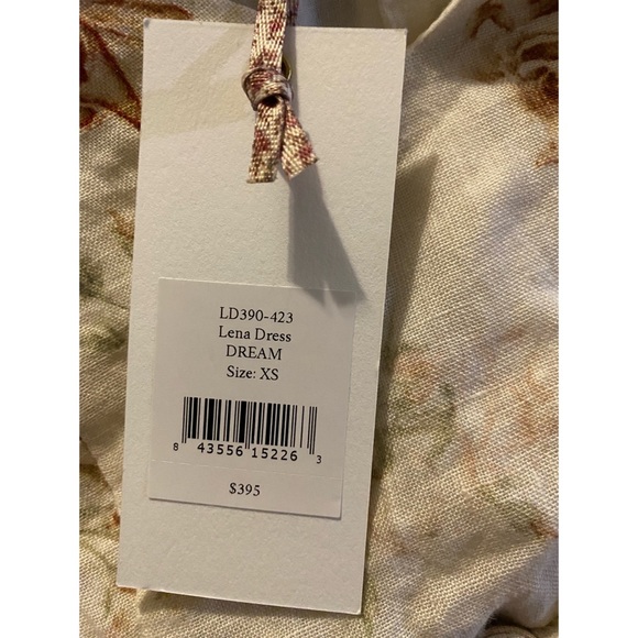 NWT LoveShackFancy Lena Dress in Dream - Picture 7 of 7